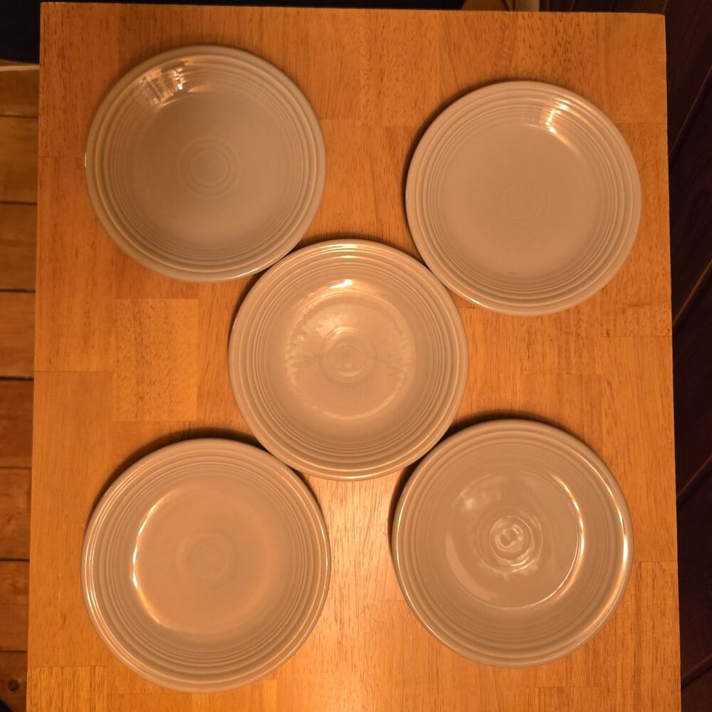 Fiestaware Vintage Classic Rim Salad Plates